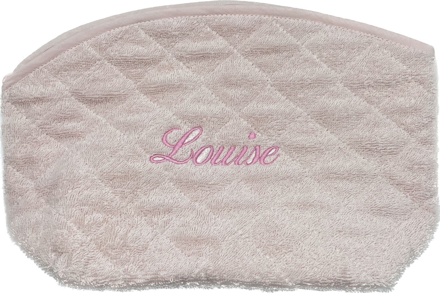 Trousse éponge matelassée Monaco - LOUISE Brodline