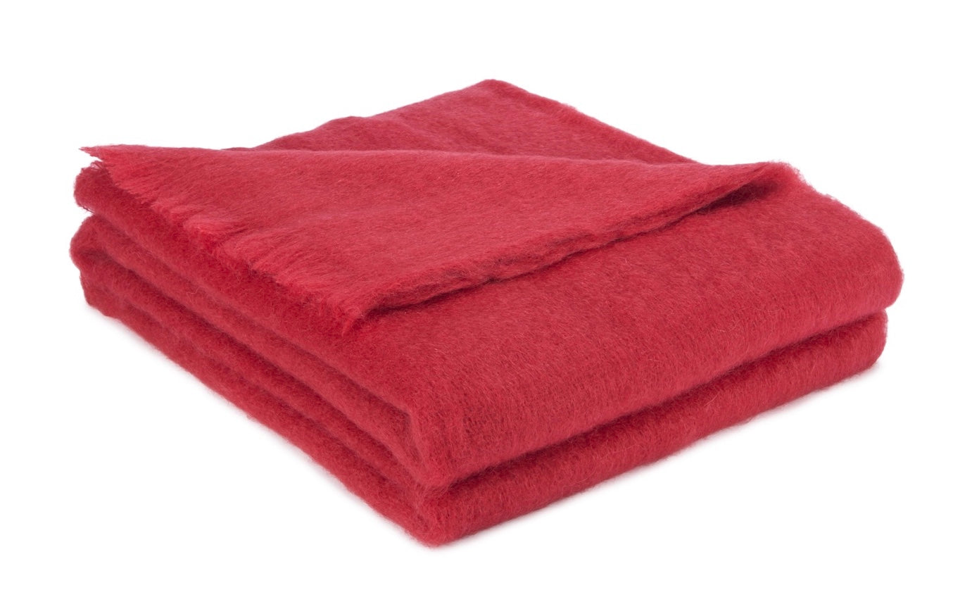 Plaid en Mohair Brodline