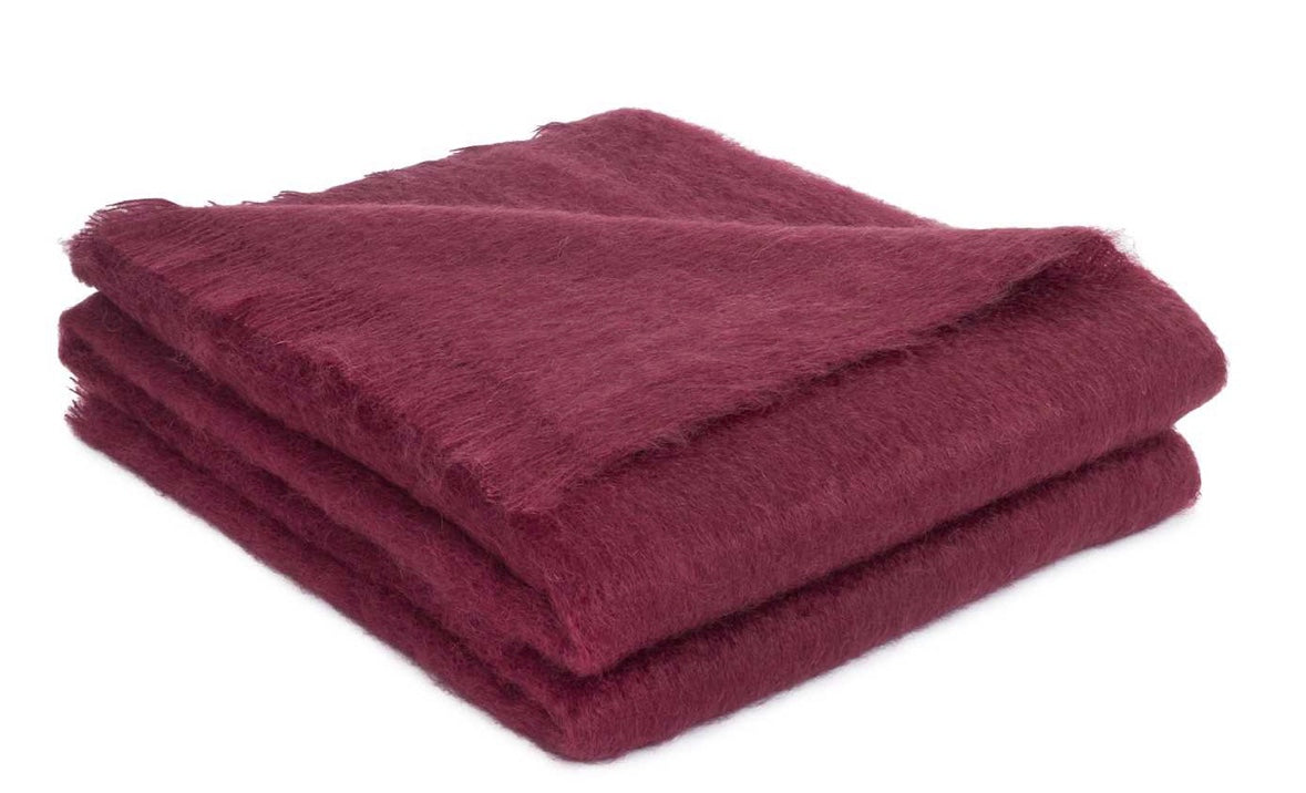 Plaid en Mohair Brodline