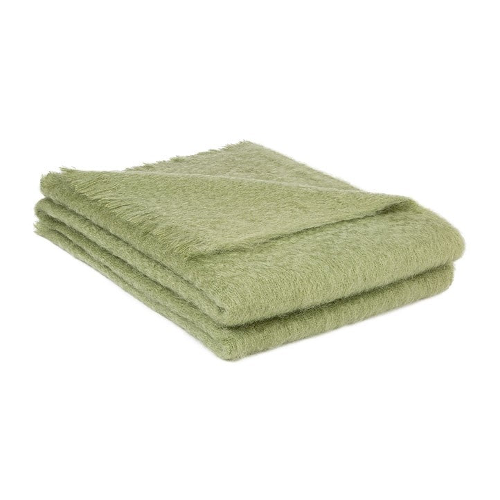 Plaid en Mohair Brodline