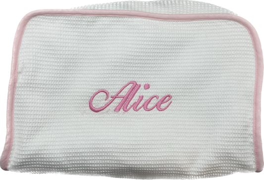 Trousse nid d'abeille Saint-Tropez - ALICE Brodline