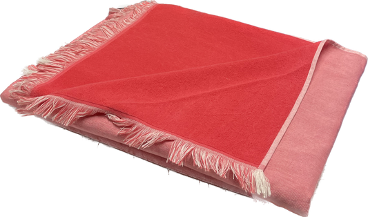 Copie de Fouta Gray Stripe en lin Brodline
